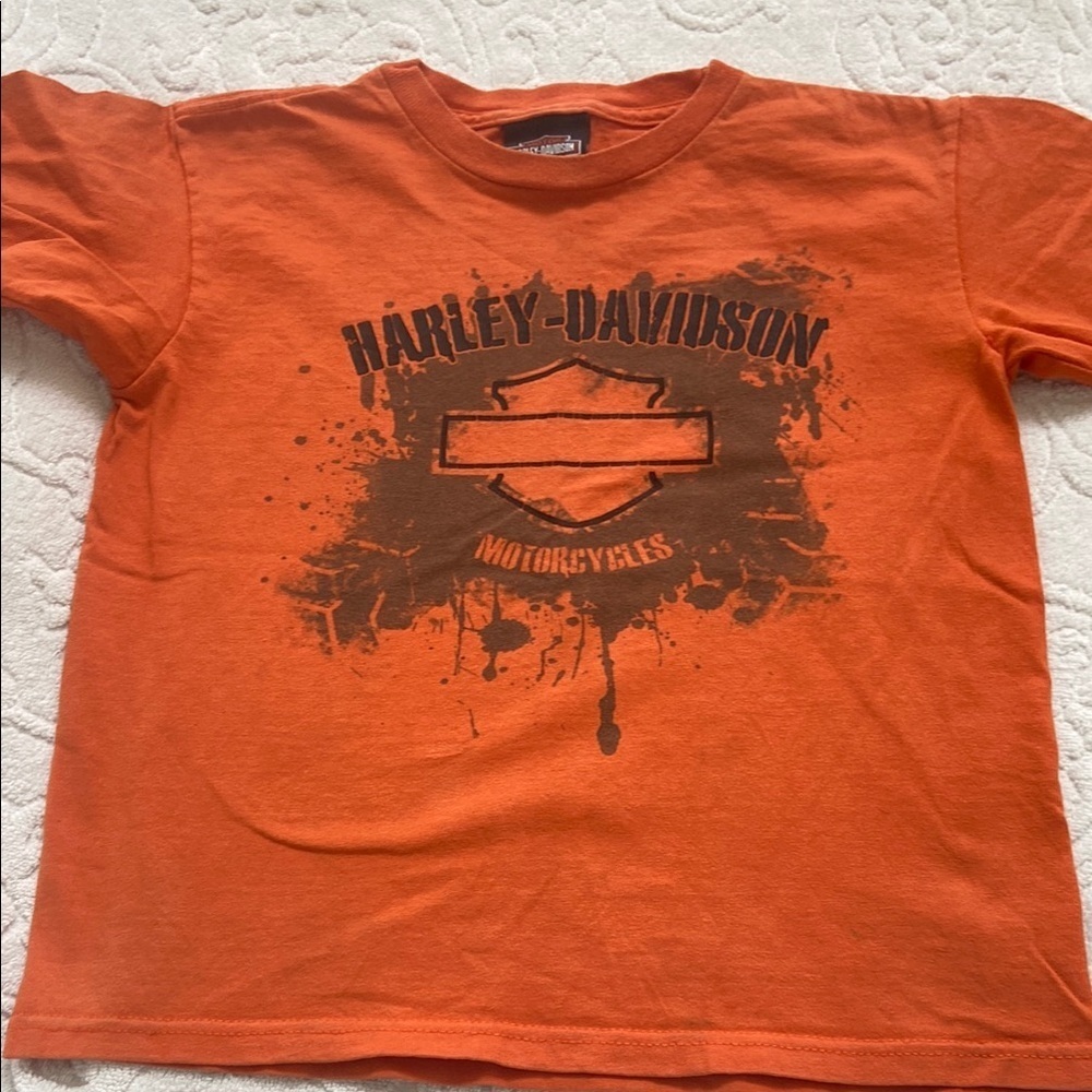 Harley-Davidson Kids Orange T-Shirt​​​​
